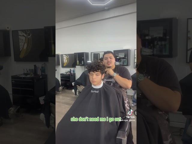 Jimbo first hair cut with me !!! #barber #barbershopconnect