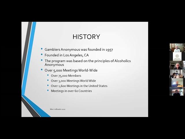 Understanding Gamblers Anonymous: The First Gambling Treatment Program