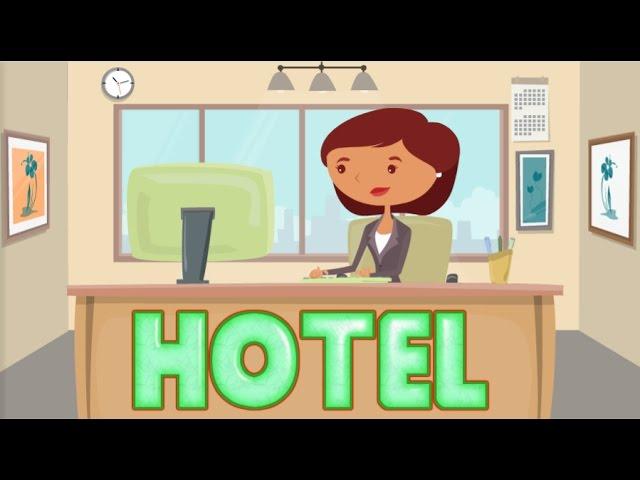 Hotel reservation - Check in & out | English lesson