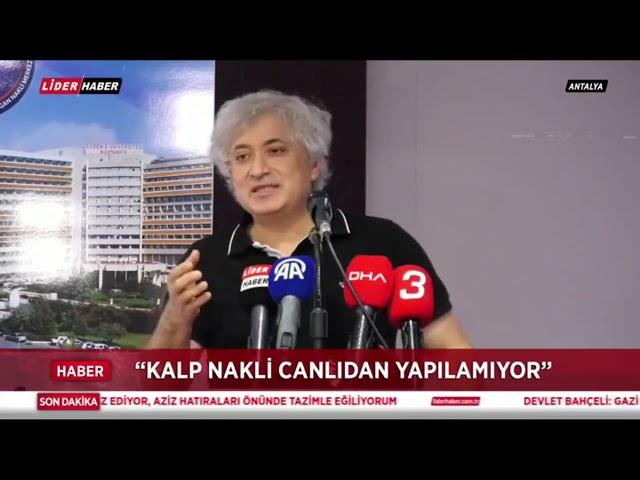 Kalp nakli canlıdan yapılamıyor