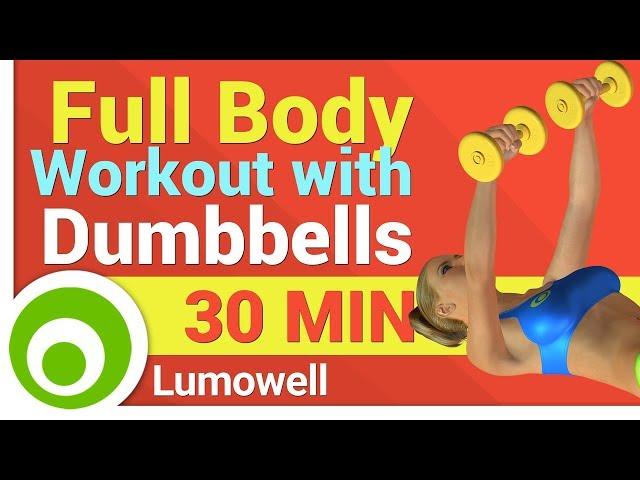 Full Body Workout at Home with Dumbbells