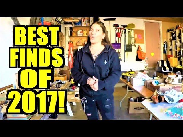 BEST FINDS OF 2017!! - The ORIGINAL GoPro Garage Sale Vlog!