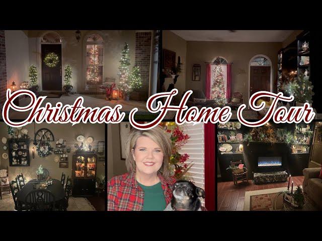 VLOGMAS DAY 21 | Maximalist Christmas Home Tour: Day & Night Magic!#christmashometour