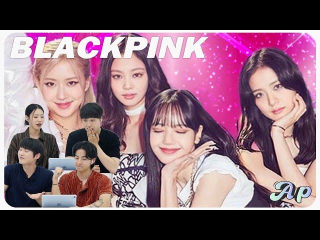 Korean Singers' Reaction to BLACKPINK ｜asopo