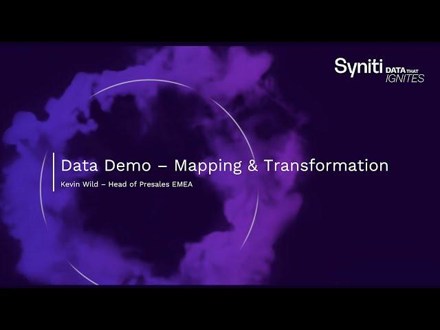 Data Migration Demo: Mapping & Transformation