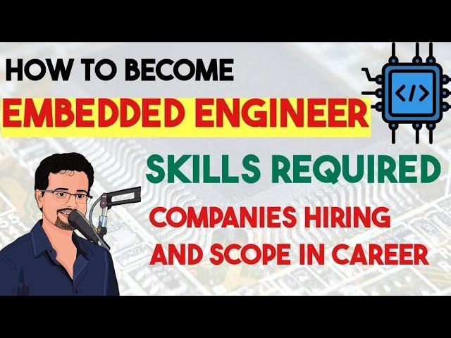 How to Become an Embedded Engineer || Skills Required || Companies Hiring || @Frontlinesmedia