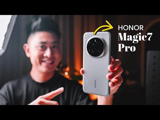 HONOR Magic7 Pro Hands On: It Looks BEAUTIFUL! 