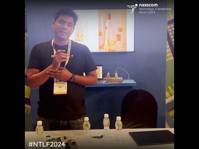 nasscom Technology and Leadership Forum | NeuroPixel.AI | Arvind Venugopal Nair