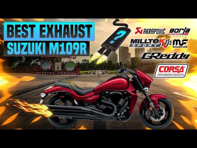 Suzuki M109R Exhaust SoundCobra,Freedom Performance,Hard Krome,Revo,Toce,Upgrade