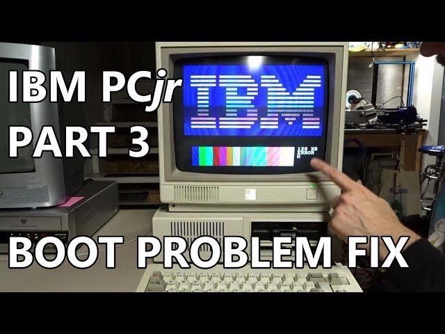 IBM PCjr Part 3: Fixing the pesky boot issue once and for all