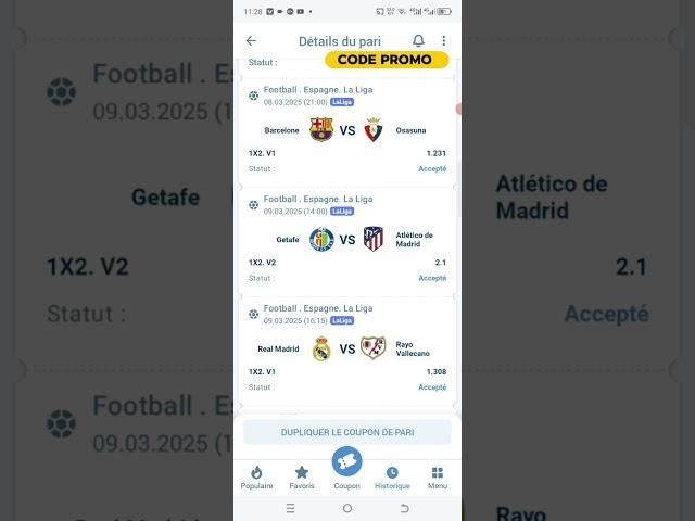 Pronostic foot aujourd'hui | Coupon du jour 1xbet aujourd'hui | Pronostic foot du jour