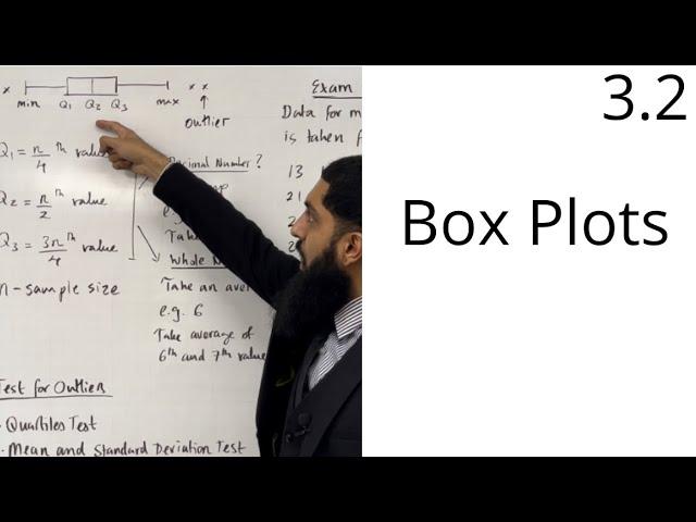 Edexcel AS Level Maths: 3.2 Box Plots (Quartiles and Outliers)