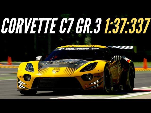 GT Sport - Daily Race Monza (No Chicane) - Corvette C7 Gr. 3