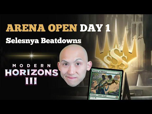 Selesnya Beatdowns | Arena Open Day 1 | Modern Horizons 3 Sealed | MTG Arena