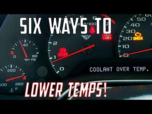 Lower your C5 Corvette's Coolant Temperature (6 methods explained!)