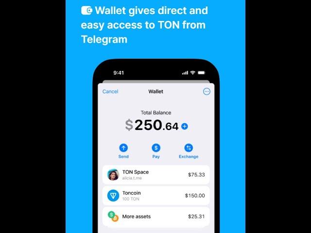 كيفيه عمل محفظة تلجرام Telegram wallet