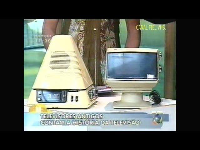 Record e TV Pampa RS - Programa Hoje em dia '50 anos da Televisão' Incompleto - 22/11/ 2005.