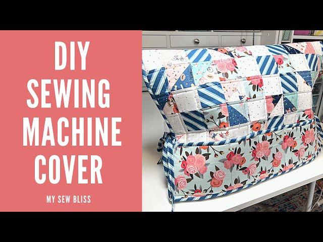 Quilted Sewing Machine Cover with the Baby Lock Brilliant and Riley Blake Designs