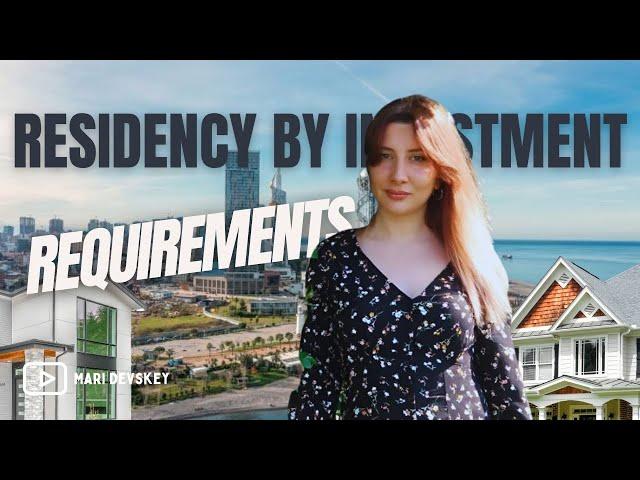 Residency by Investment | Investment Residence Permit | Georgia Residence 2024