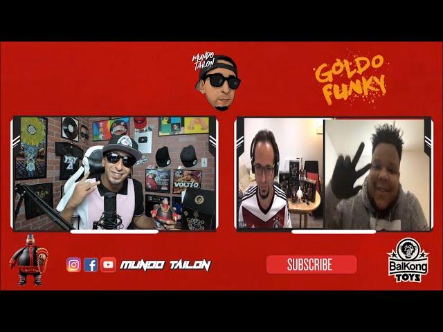 AKAPELLAH & BALKONG TOYS - ENTREVISTA - GOLDO FUNKY UNBOXING