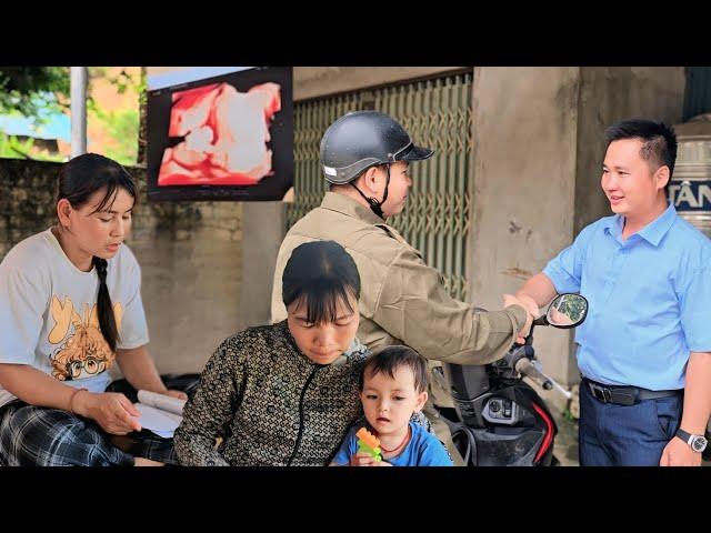 Pham Thu felt her health was not good so she went for a pregnancy check-up.