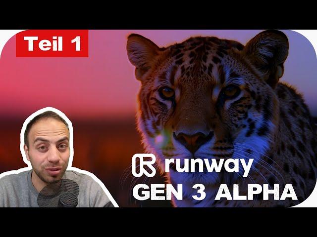 Videos mit KI erstellen - Runway GEN 3 ALPHA für Anfänger [Teil 1]  - Registrieren & Setup [deutsch]