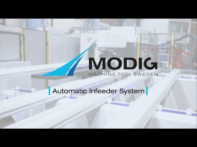 MODIG Automatic Infeeder System for the HHV - One operator running up to five machines