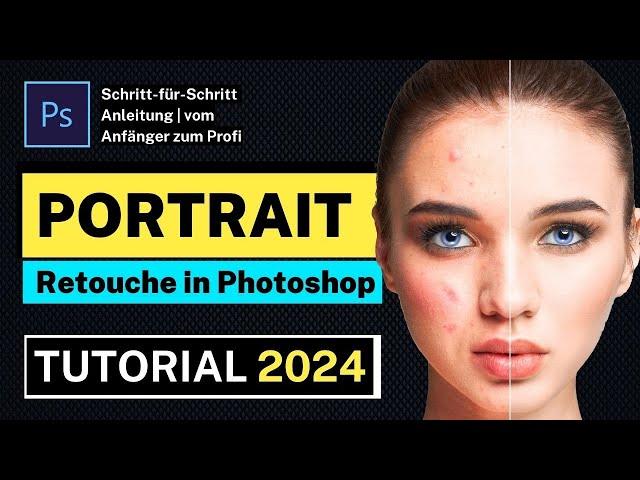 Hautkorrektur in Photoshop | Haut weichzeichnen, Haut glätten & Makel entfernen |Portrait Retusche