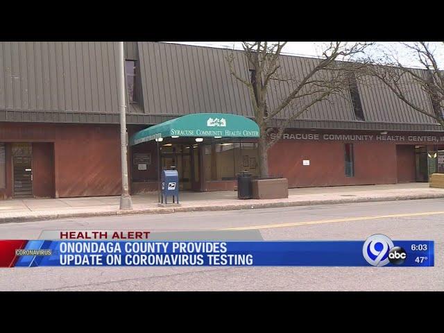 Onondaga County announces Syracuse Community Health Center will provide COVID-19 testing