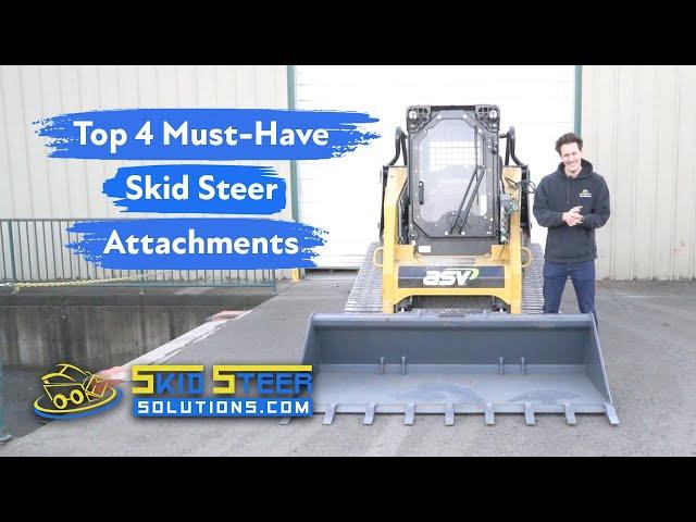 4 Game-Changing Attachments | Skid Steer Solutions