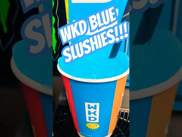 WKD BLUE SLUSHIES! #wkd #alcohol #drink #slushies #cocktail #shorts #foodie #food #drinks #frozen