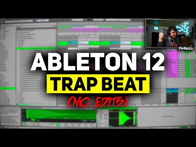 Making A Beat In Ableton Live 12 (No Edits)