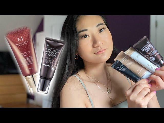 BB CREAM REVIEW | Natural to Full Coverage Korean BB Creams