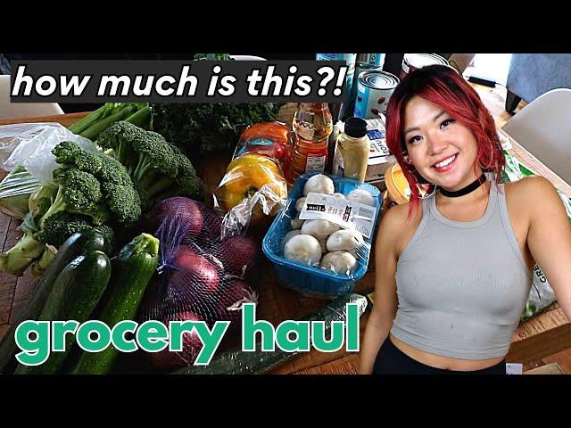 VEGAN GROCERY HAUL 2024... Is Budget Friendly Even Possible Now?! #veganuary