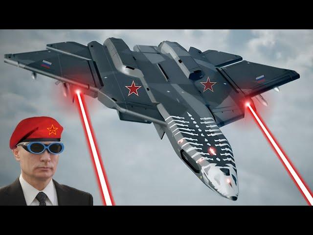 Putin Shocks the World! Russia's Newest Stealth Fighter Jet Destroys All Israeli Tanks in Gaza -ARMA