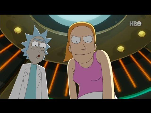 Rick and Summer FIGHT Their Way to save Morty | Rick and Morty Season 7 Episode 7