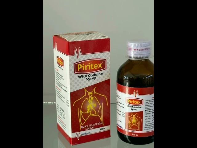 Piritex with codeine syrup