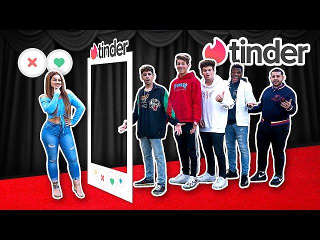 TINDER IN REAL LIFE **dating game**