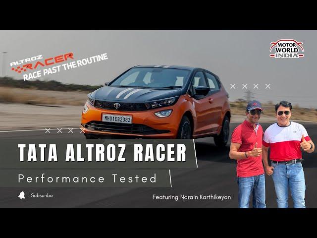 Tata  ALTROZ RACER Track Drive Review - Better than the Hyundai i20 NLine?