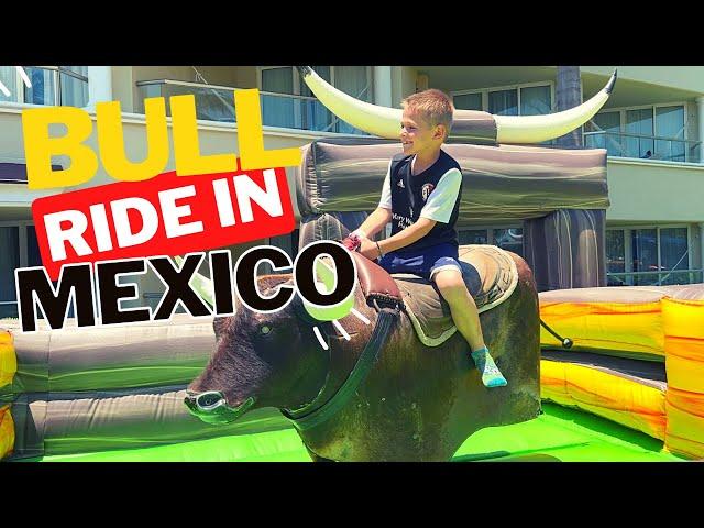 Bull Riding in Mexico! Cancun Vacation 2022