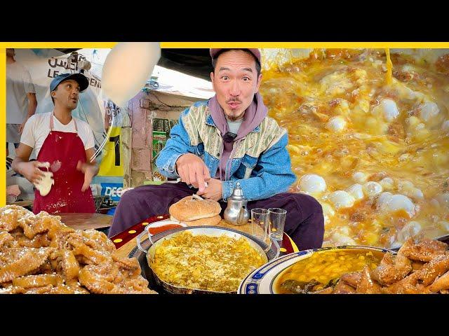 Special Collection of Moroccan Street Food in Beni Mellal 