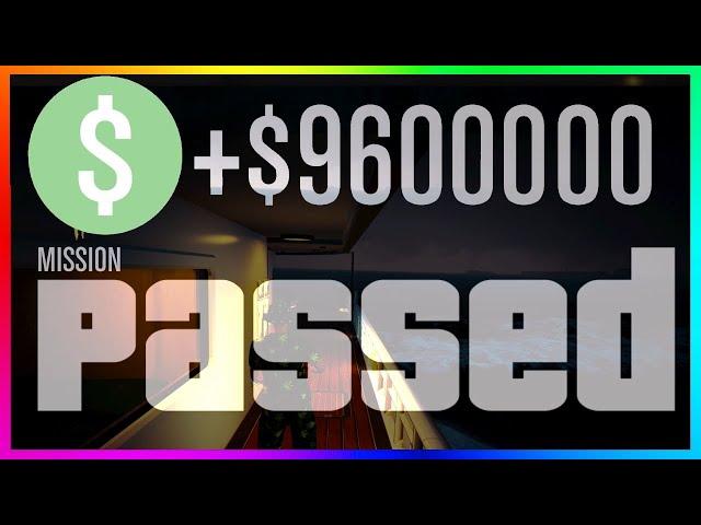 The BEST MISSION To Make MILLIONS Right Now in GTA 5 Online! (BEST WAYS TO MAKE MONEY SOLO)