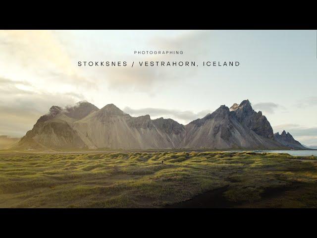 Photographing Stokksnes and Vestrahorn, Iceland