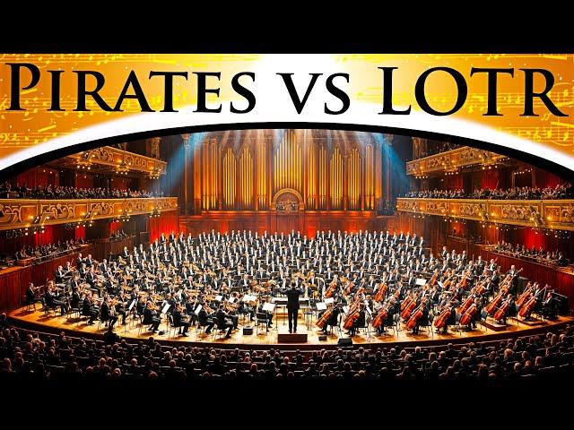 Pirates of the Caribbean VS Lord of the Rings | Epic Orchestra