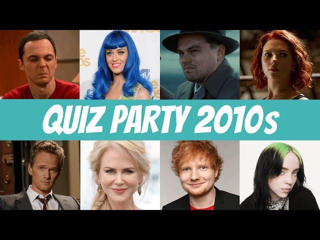 Quiz Party 2010s | Pub Quiz