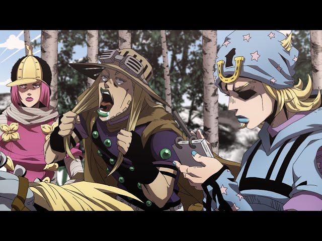 Fall Off Your Horse! Gyro Zeppeli Animated 「JoJo's Bizarre Adventure: Steel Ball Run」