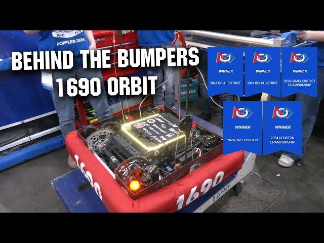 1690 Orbit | World Champions | Behind the Bumpers | FRC CRESCENDO Robot