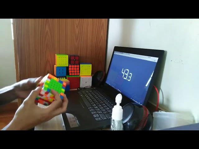 7x7x7 Rubik's cube single: 2:39.48