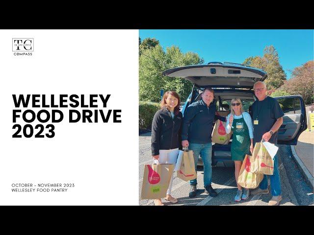 Wellesley Food Drive 2023 | Team Coyle Gives Back to the Community