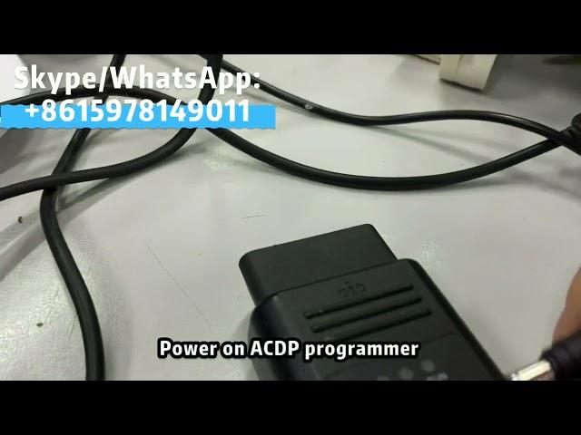 How to use ACDP Bluetooth to connect Mini ACDP programmer to your PC or Laptop